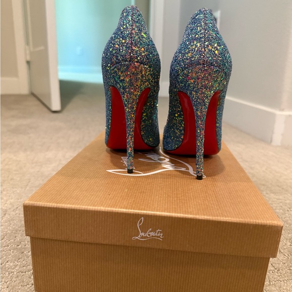 Christian Louboutin So Kate 120 Glitter Dragonfly Pumps - Multicolor - Picture 4 of 9